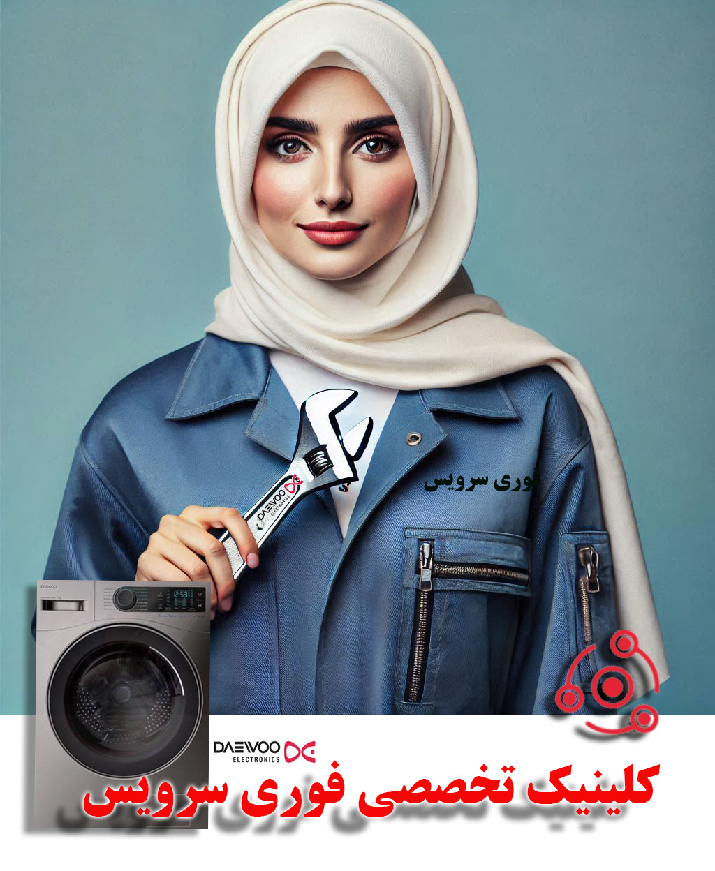 تعمیر لباسشویی دوو DWK در نمایندگی تهران