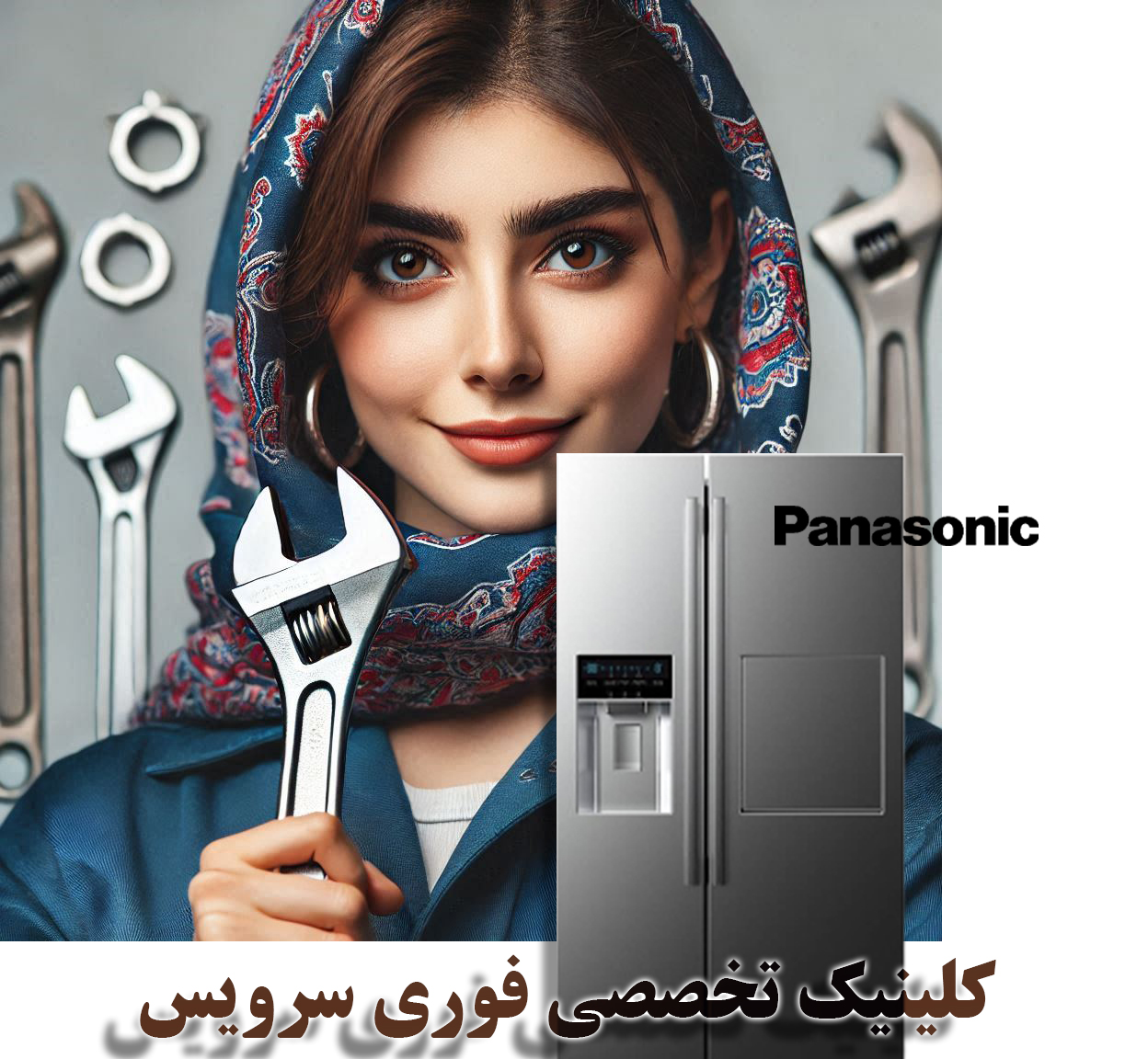 تعمیر فوری یخچال پاناسونیک NR در نمایندگی تبریز