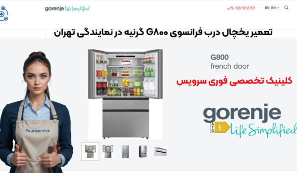 تعمیر یخچال درب فرانسوی G800 گرنیه در نمایندگی تهران